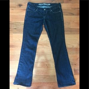 Express Barely Boot, Ultra low rise. 8r